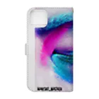 Makeup WataruのEye shadow Book-Style Smartphone Case :back