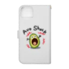 MZグラフィックスのAvo Shock! Book-Style Smartphone Case :back