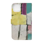 miho_abstractのscar of abstraction Book-Style Smartphone Case :back