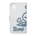 SU-KUのSlump Rabbit Book-Style Smartphone Case :back