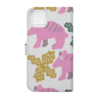 ヤマナカトモコのTapirs  Book-Style Smartphone Case :back