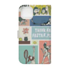 Y's TennisのY's Tennis グラフィックオリジナル Book-Style Smartphone Case :back