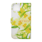 idumi-artの花曼荼羅🧡Grace🧡天の恵み Book-Style Smartphone Case :back