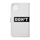 ライト兄貴のdon't stop Book-Style Smartphone Case :back