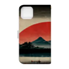 Spl_MuteのRising sun Book-Style Smartphone Case :back