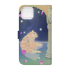 W’s fragmentの＊Lotus palace＊ Book-Style Smartphone Case :back