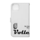 ShibuTのVolleyball(バレーボール) Book-Style Smartphone Case :back