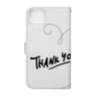 Connect Happiness DesignのThank you!!! Book-Style Smartphone Case :back