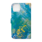 Art Room SunSの浜比嘉島　 Book-Style Smartphone Case :back