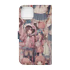 mcbling's roomのfluffy pink girls world Book-Style Smartphone Case :back