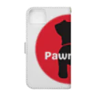 BarkingBeatsのPawreo🐾おでかけグッズ 手帳型スマホケースの裏面