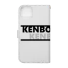 KENBO_OFFICIALのKENBOマークシリーズ第一弾（KENBO_OFFICAL） Book-Style Smartphone Case :back