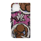 HAYATO-TのEarly spring lunch Book-Style Smartphone Case :back