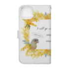 mariechan_koboの073 go with ウロコインコパイナップル Book-Style Smartphone Case :back