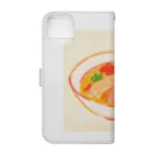 N氏のデザイン倉庫(Mr. N's Design Warehouse)の昭和のラーメン Book-Style Smartphone Case :back