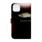 G-HERRINGのブラウントラウト （ Brown trout ）あらゆる生命たちへ感謝をささげます。 Book-Style Smartphone Case :back