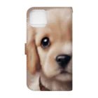 kunkun1048のめちゃカワ犬 Book-Style Smartphone Case :back