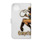 islandmoon13のCOWGIRL　じゃじゃ馬娘　tempestuous girl Book-Style Smartphone Case :back