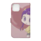 suzumisouの女の子 りんちゃん Book-Style Smartphone Case :back