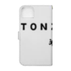 TONZURA-のトンズラーグッズ Book-Style Smartphone Case :back