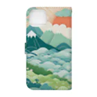 Lock-onの【空想回帰】05 Book-Style Smartphone Case :back