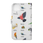 inkogirlのENGLISH BIRD Book-Style Smartphone Case :back