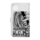 maguro8xpのmaguro Man of the sea Book-Style Smartphone Case :back