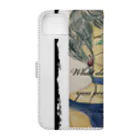 HAL–LUNAの眼帯の彼女 Book-Style Smartphone Case :back