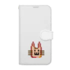 usagiXnekoのねこのようななにか(イエベ秋ドット) Book-Style Smartphone Case