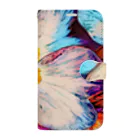 Anna’s galleryのFunky Flower Book-Style Smartphone Case