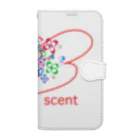 Bi-scent の美scent 手帳型スマホケース