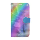 💖宇宙整体♪🌈♪こころからだチャンネル♪💖のuniversalPrincess healing rainbow Book-Style Smartphone Case