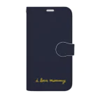 月根モコのi love mommy Book-Style Smartphone Case