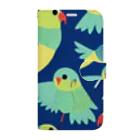 鳥愛のとりとり Book-Style Smartphone Case