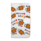 まみふるのお店の好きです♥お肉🍖 Book-Style Smartphone Case