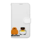 ヤママユ(ヤママユ・ペンギイナ)のピコアプテノディテス(よこ) Book-Style Smartphone Case