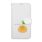 愛紅のみかんっぽいなにか🍊 手帳型スマホケース