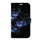FUYUGITUNE-officialの紫陽花 宵闇青藍 Book-Style Smartphone Case