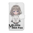 みゆみん@YouTuber ／M|Little Kit Foxのみゆみんスマホケース Book-Style Smartphone Case