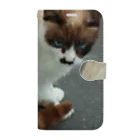 空屋　sorayakusakaの201408161744000　焦げ目の猫 Book-Style Smartphone Case