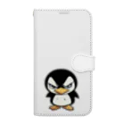 スバルSUZURI店のnaughty penguin 01 手帳型スマホケース