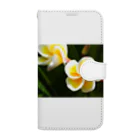 kamakiri3のFlower of the Heart　プルメリア Book-Style Smartphone Case