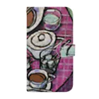 HAYATO-TのEarly spring lunch Book-Style Smartphone Case