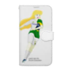 アンドレーア・ザ・スーパーキッカーのアンドレーア（ブラジル国旗特別ユニフォーム） Book-Style Smartphone Case