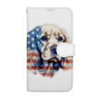 dogsdream8246のアメリカンコッカーアメリカ Book-Style Smartphone Case