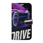 Smooth2000のOUTRUN DRIVE 手帳型スマホケース