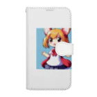 pixel-martのラビちゃん 手帳型スマホケース