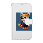 ネコピコshopのスパイ猫 Book-Style Smartphone Case