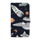 マッドの宇宙探検 Book-Style Smartphone Case