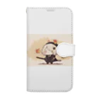 ヨッシーのミニ侍女子 Book-Style Smartphone Case